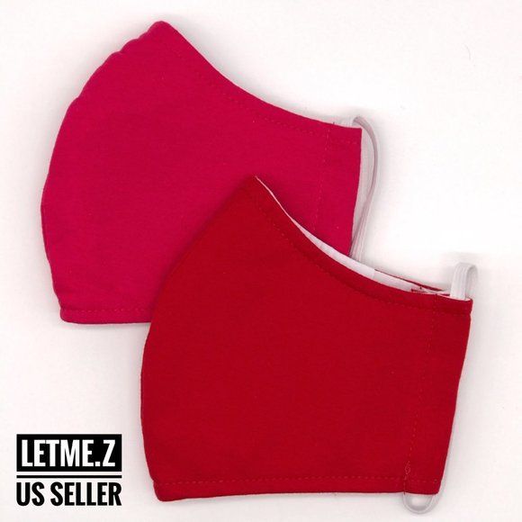 Face Marks 6/$20 -3 Layers Cloth Reusable Washable - Picture 6 of 9